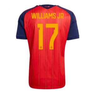 Spanien Nico Williams #17 Heimtrikot WM 2026 Fußballtrikots