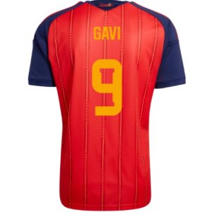 Spanien Paez Gavi #9 Heimtrikot WM 2026 Fußballtrikots