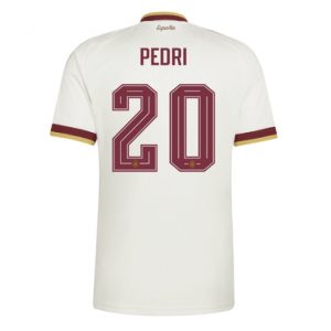 Spanien Pedri Gonzalez #20 Auswärtstrikot WM 2026 Fußballtrikots