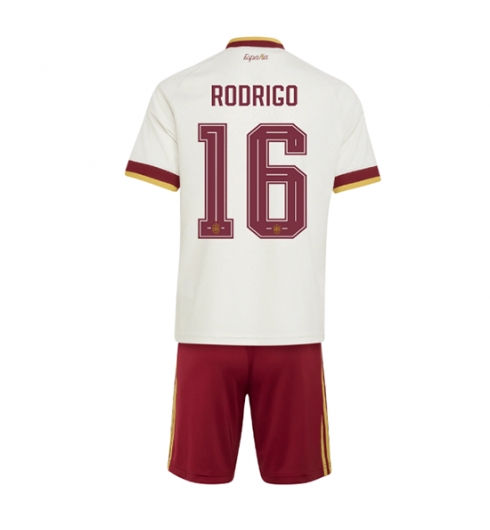 Spanien Rodri Hernandez #16 Auswärtstrikot Kinder WM 2026 Fußball trikotsatz 2 Spanien Rodri Hernandez #16 Auswärtstrikot Kinder WM 2026 Fußball trikotsatz 2