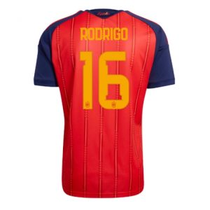 Spanien Rodri Hernandez #16 Heimtrikot WM 2026 Fußballtrikots