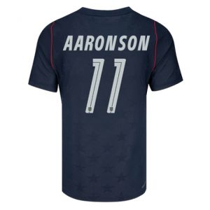 Vereinigte Staaten Brenden Aaronson #11 Auswärtstrikot WM 2026 Fußballtrikots