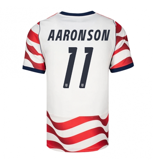 Vereinigte Staaten Brenden Aaronson #11 Heimtrikot WM 2026 Fußballtrikots 2 Vereinigte Staaten Brenden Aaronson #11 Heimtrikot WM 2026 Fußballtrikots 2