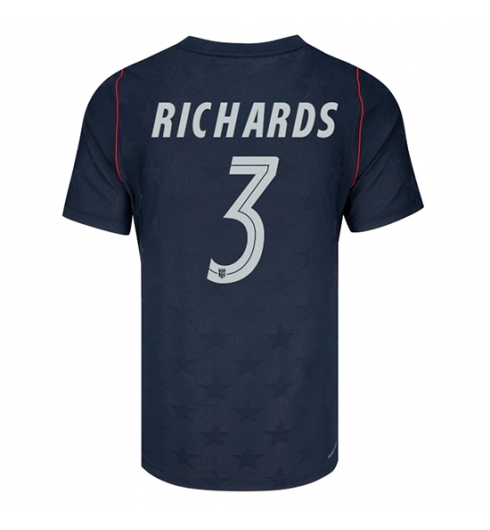 Vereinigte Staaten Chris Richards #3 Auswärtstrikot WM 2026 Fußballtrikots 2 Vereinigte Staaten Chris Richards #3 Auswärtstrikot WM 2026 Fußballtrikots 2