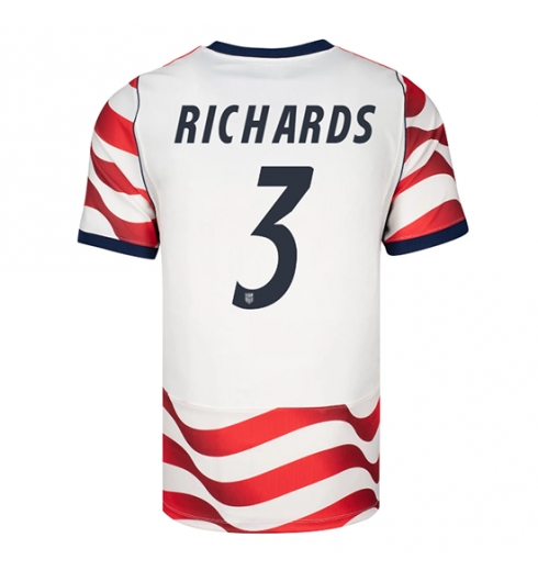 Vereinigte Staaten Chris Richards #3 Heimtrikot WM 2026 Fußballtrikots 2 Vereinigte Staaten Chris Richards #3 Heimtrikot WM 2026 Fußballtrikots 2