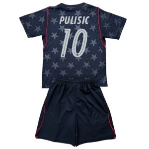 Vereinigte Staaten Christian Pulisic #10 Auswärtstrikot Kinder WM 2026 Fußball Trikot Outlet