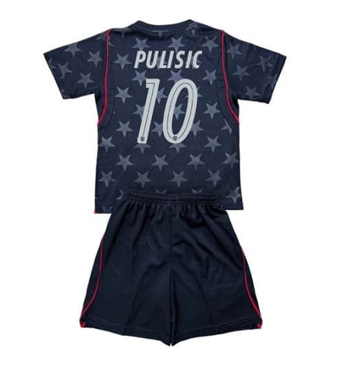 Vereinigte Staaten Christian Pulisic #10 Auswärtstrikot Kinder WM 2026 Fußball Trikot Outlet 2 Vereinigte Staaten Christian Pulisic #10 Auswärtstrikot Kinder WM 2026 Fußball Trikot Outlet 2