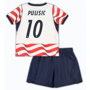 Vereinigte Staaten Christian Pulisic #10 Heimtrikot Kinder WM 2026 Fußball Trikot Outlet
