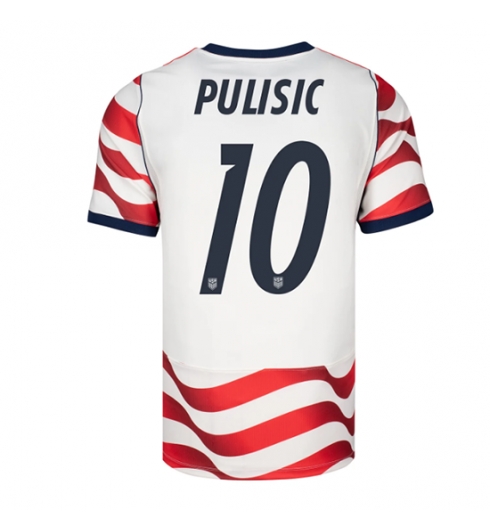 Vereinigte Staaten Christian Pulisic #10 Heimtrikot WM 2026 Fußballtrikots 2 Vereinigte Staaten Christian Pulisic #10 Heimtrikot WM 2026 Fußballtrikots 2