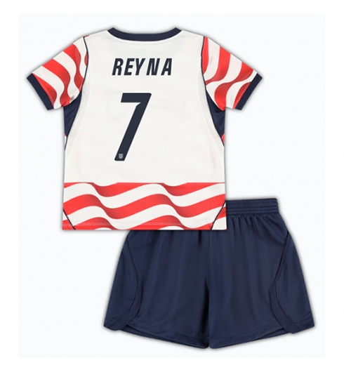 Vereinigte Staaten Giovanni Reyna #7 Heimtrikot Kinder WM 2026 Fußball Trikot Outlet 2 Vereinigte Staaten Giovanni Reyna #7 Heimtrikot Kinder WM 2026 Fußball Trikot Outlet 2