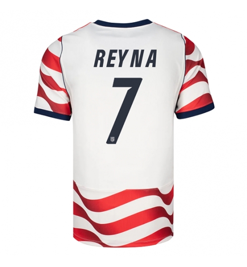 Vereinigte Staaten Giovanni Reyna #7 Heimtrikot WM 2026 Fußballtrikots 2 Vereinigte Staaten Giovanni Reyna #7 Heimtrikot WM 2026 Fußballtrikots 2