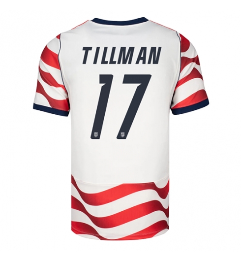 Vereinigte Staaten Malik Tillman #17 Heimtrikot WM 2026 Fußballtrikots 2 Vereinigte Staaten Malik Tillman #17 Heimtrikot WM 2026 Fußballtrikots 2