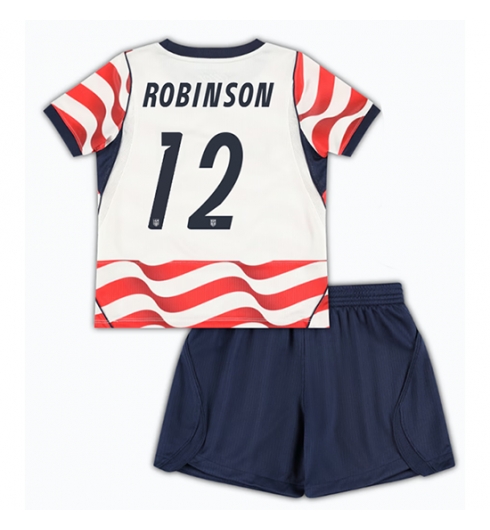 Vereinigte Staaten Miles Robinson #12 Heimtrikot Kinder WM 2026 Fußball Trikot Outlet