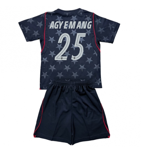 Vereinigte Staaten Patrick Agyemang #25 Auswärtstrikot Kinder WM 2026 Fußball Trikot Outlet