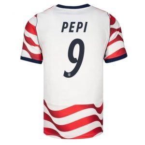 Vereinigte Staaten Ricardo Pepi #9 Heimtrikot WM 2026 Fußballtrikots