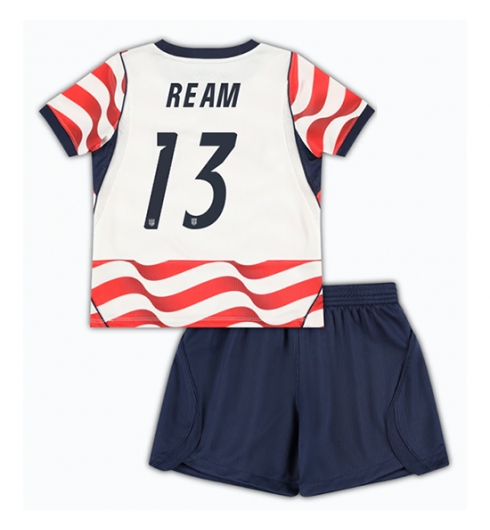 Vereinigte Staaten Tim Ream #13 Heimtrikot Kinder WM 2026 Fußball Trikot Outlet