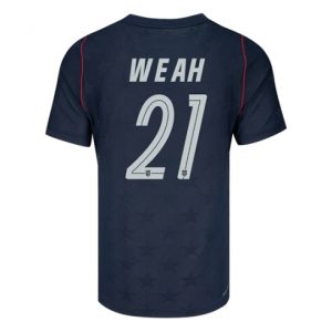 Vereinigte Staaten Timothy Weah #21 Auswärtstrikot WM 2026 Fußballtrikots