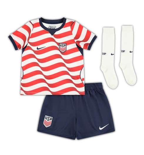 Vereinigte Staaten Timothy Weah #21 Heimtrikot Kinder WM 2026 Fußball Trikot Outlet – Bild 2