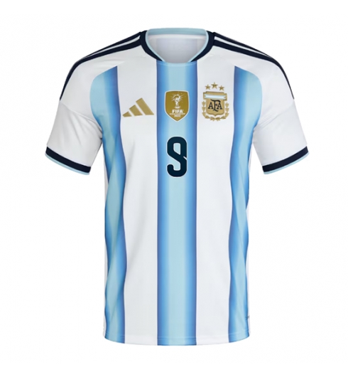 Argentinien Julian Alvarez #9 Heimtrikot WM 2026 Fußballtrikots 3 Argentinien Julian Alvarez #9 Heimtrikot WM 2026 Fußballtrikots 3