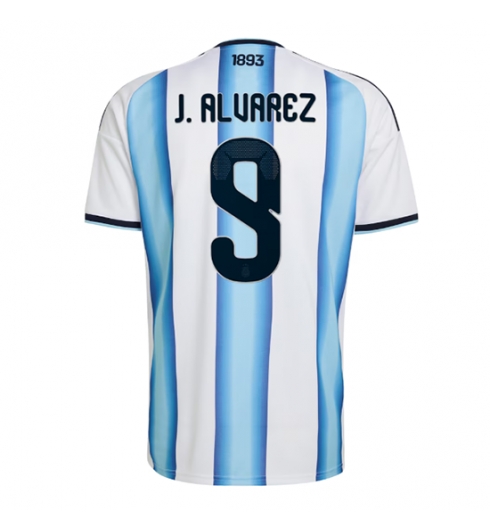 Argentinien Julian Alvarez #9 Heimtrikot WM 2026 Fußballtrikots 2 Argentinien Julian Alvarez #9 Heimtrikot WM 2026 Fußballtrikots 2