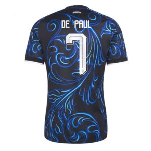 Argentinien Rodrigo De Paul #7 Auswärtstrikot WM 2026 Fußballtrikots 2