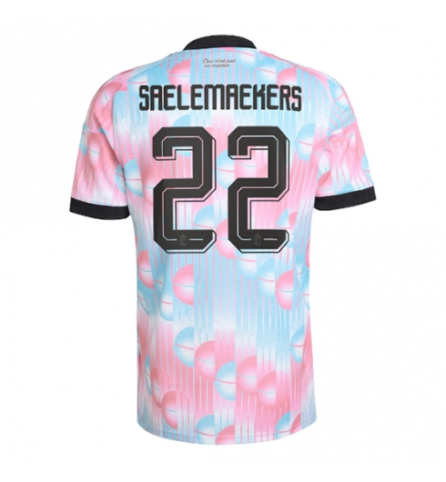 Belgien Alexis Saelemaekers #22 Auswärtstrikot WM 2026 Fußballtrikots 2 Belgien Alexis Saelemaekers #22 Auswärtstrikot WM 2026 Fußballtrikots 2