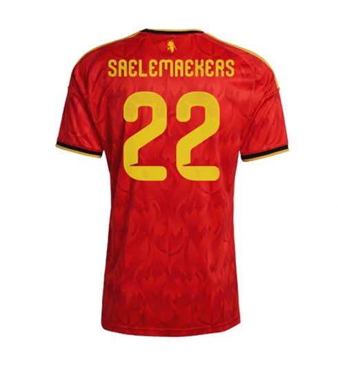 Belgien Alexis Saelemaekers #22 Heimtrikot WM 2026 Fußballtrikots 2 Belgien Alexis Saelemaekers #22 Heimtrikot WM 2026 Fußballtrikots 2