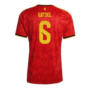 Belgien Axel Witsel #6 Heimtrikot WM 2026 Fußballtrikots