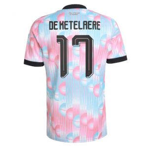 Belgien Charles De Ketelaere #17 Auswärtstrikot WM 2026 Fußballtrikots