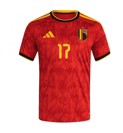 Belgien Charles De Ketelaere #17 Heimtrikot WM 2026 Fußballtrikots 3 Belgien Charles De Ketelaere #17 Heimtrikot WM 2026 Fußballtrikots 3