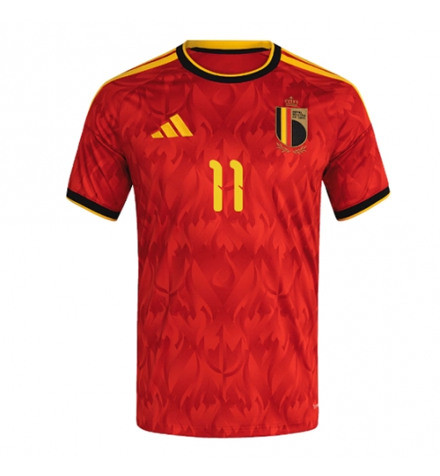 Belgien Jeremy Doku #11 Heimtrikot WM 2026 Fußballtrikots 3 Belgien Jeremy Doku #11 Heimtrikot WM 2026 Fußballtrikots 3