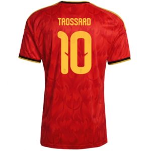 Belgien Leandro Trossard #10 Heimtrikot WM 2026 Fußballtrikots