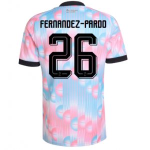 Belgien Matias Fernandez-Pardo #26 Auswärtstrikot WM 2026 Fußballtrikots