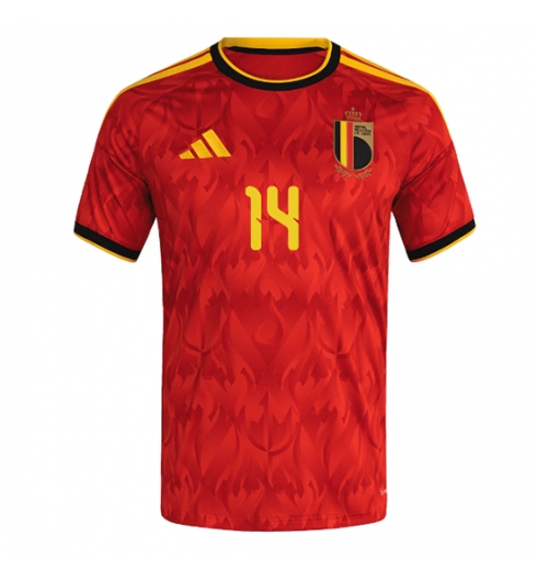 Belgien Matias Fernandez-Pardo #26 Heimtrikot WM 2026 Fußballtrikots 3 Belgien Matias Fernandez-Pardo #26 Heimtrikot WM 2026 Fußballtrikots 3