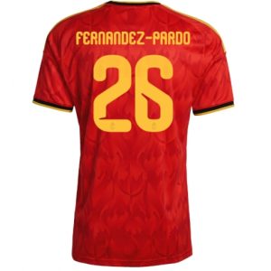 Belgien Matias Fernandez-Pardo #26 Heimtrikot WM 2026 Fußballtrikots