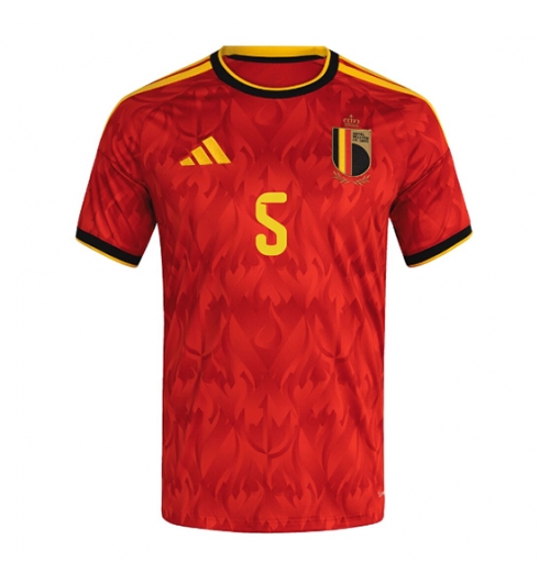 Belgien Maxim De Cuyper #5 Heimtrikot WM 2026 Fußballtrikots 3 Belgien Maxim De Cuyper #5 Heimtrikot WM 2026 Fußballtrikots 3