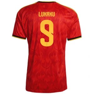 Belgien Romelu Lukaku #9 Heimtrikot WM 2026 Fußballtrikots