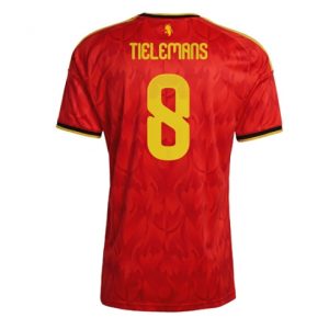 Belgien Youri Tielemans #8 Heimtrikot WM 2026 Fußballtrikots