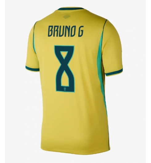 Brasilien Bruno Guimaraes #8 Heimtrikot WM 2026 Fußballtrikots 2 Brasilien Bruno Guimaraes #8 Heimtrikot WM 2026 Fußballtrikots 2