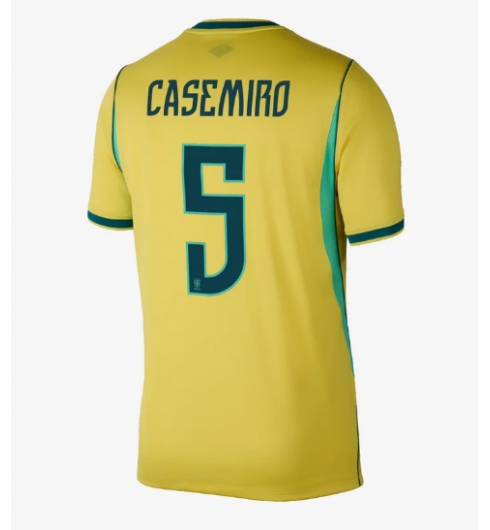 Brasilien Casemiro #5 Heimtrikot WM 2026 Fußballtrikots 2 Brasilien Casemiro #5 Heimtrikot WM 2026 Fußballtrikots 2