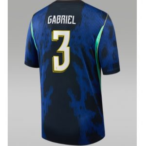 Brasilien Gabriel Magalhaes #3 Auswärtstrikot WM 2026 Fußballtrikots