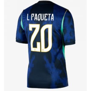 Brasilien Lucas Paqueta #20 Auswärtstrikot WM 2026 Fußballtrikots
