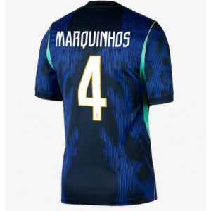 Brasilien Marquinhos #4 Auswärtstrikot WM 2026 Fußballtrikots