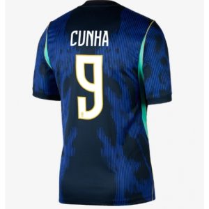 Brasilien Matheus Cunha #9 Auswärtstrikot WM 2026 Fußballtrikots