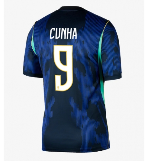 Brasilien Matheus Cunha #9 Auswärtstrikot WM 2026 Fußballtrikots 2 Brasilien Matheus Cunha #9 Auswärtstrikot WM 2026 Fußballtrikots 2