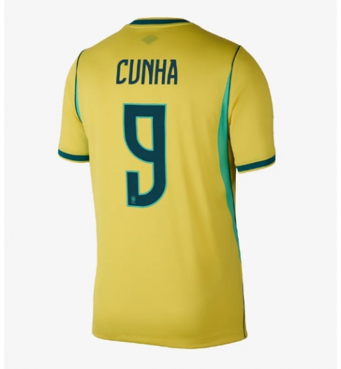 Brasilien Matheus Cunha #9 Heimtrikot WM 2026 Fußballtrikots 2 Brasilien Matheus Cunha #9 Heimtrikot WM 2026 Fußballtrikots 2