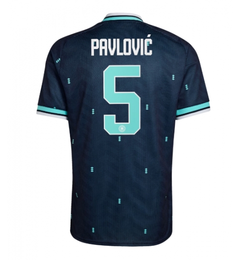 Deutschland Aleksandar Pavlovic #5 Auswärtstrikot WM 2026 Fußballtrikots 2 Deutschland Aleksandar Pavlovic #5 Auswärtstrikot WM 2026 Fußballtrikots 2