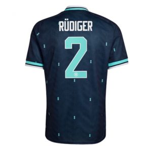 Deutschland Antonio Rudiger #2 Auswärtstrikot WM 2026 Fußballtrikots 2