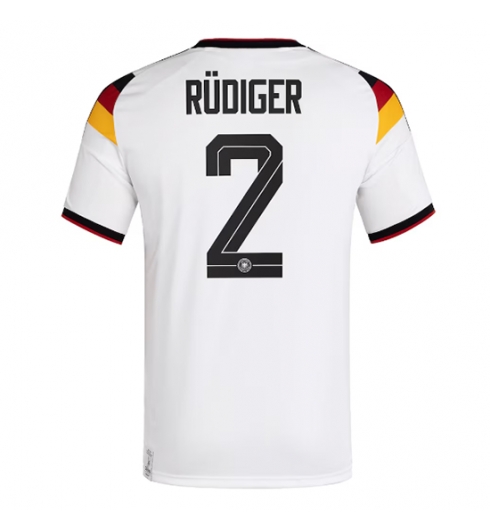 Deutschland Antonio Rudiger #2 Heimtrikot WM 2026 Fußballtrikots 2 Deutschland Antonio Rudiger #2 Heimtrikot WM 2026 Fußballtrikots 2