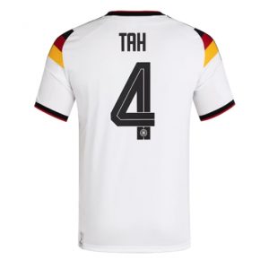Deutschland Jonathan Tah #4 Heimtrikot WM 2026 Fußballtrikots